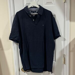 Tommy Hilfiger Men's Dark Blue Polo Shirt